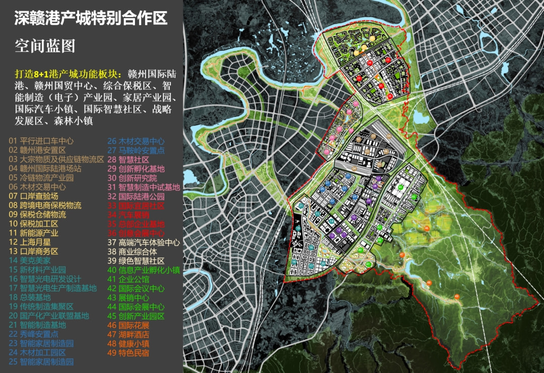 赣州经开区最新规划图发布，描绘未来繁荣蓝图展望