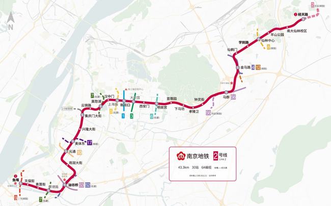 南京地铁7号线最新线路图，探秘城市小巷特色小店